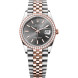 Rolex Datejust 36 Steel Everose Diamonds Slate Jubilee