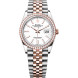Rolex Datejust 36 Steel Everose Diamonds White Jubilee Rolex Datejust 36 Steel Everose Diamonds White Jubilee