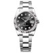 Rolex Datejust 36 Bright Black Diamond Dial Oyster