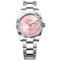 Rolex Datejust 36 Pink Diamond Dial Oyster