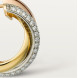 Серьги Cartier Trinity