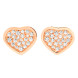 Сережки Chopard Happy Hearts, рожеве золото, діаманти Сережки Chopard Happy Hearts, рожеве золото, діаманти