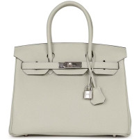 Сумка Hermes BIRKIN 30 VEAU TOGO GRIS NEVE PHW Сумка Hermes BIRKIN 30 VEAU TOGO GRIS NEVE PHW