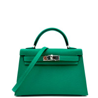Сумка Hermes KELLY 20 MINI VEAU EPSOM VERT VERTIGO PHW Сумка Hermes KELLY 20 MINI VEAU EPSOM VERT VERTIGO PHW