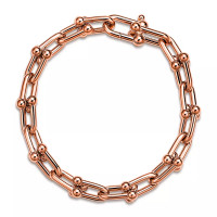 Браслет Tiffany HardWear Medium Link, рожеве золото