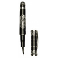 Перьевая ручка Omas Istanbul un Fethi, серебро, эмаль, Limited Edition 150