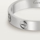 Кольцо Cartier Love, белое золото
