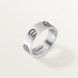 Кільце Cartier Love, біле золото