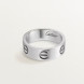 Кільце Cartier Love, біле золото