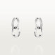 Серьги Cartier LOVE