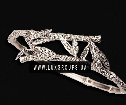Браслет Carrera y Carrera Bambu 18K White Gold Bracelet with Diamonds Браслет Carrera y Carrera Bambu 18K White Gold Bracelet with Diamonds