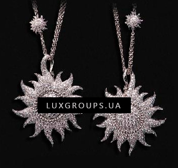 Колье Carrera y Carrera AVA 18K White Gold Reversible Pendant with Diamonds Колье Carrera y Carrera AVA 18K White Gold Reversible Pendant with Diamonds