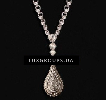 Колье Carrera y Carrera Alamar 18K White Gold Diamond Drop Necklace Колье Carrera y Carrera Alamar 18K White Gold Diamond Drop Necklace