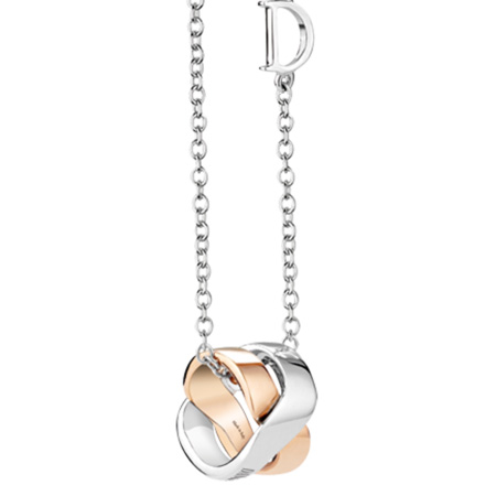 Подвеска Damiani Baci, белое и розовое золото (20045770) Подвеска Damiani Baci, белое и розовое золото (20045770)