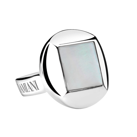 Запонки Damiani Balance, серебро, перламутр (20054033) Запонки Damiani Balance, серебро, перламутр (20054033)