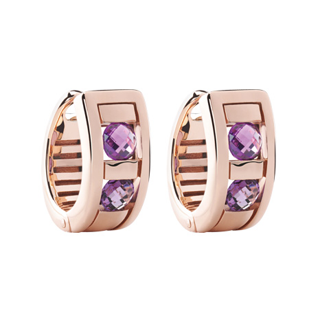 Серьги Damiani Belle Epoque розовое золото, аметист (20054721) Серьги Damiani Belle Epoque розовое золото, аметист (20054721)