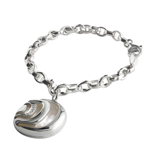 Браслет Damiani Damianissima.925 серебро, бриллианты, перламутр (20042005) Браслет Damiani Damianissima.925 серебро, бриллианты, перламутр (20042005)