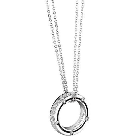 Подвеска Damiani D.Side, белое золото, бриллианты (20028361) Подвеска Damiani D.Side, белое золото, бриллианты (20028361)