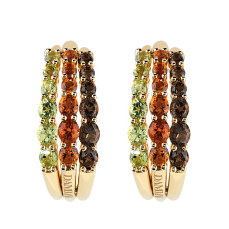 Серьги Damiani Gaia Fancy, желтое золото, полудрагоценные камни (20046570) Серьги Damiani Gaia Fancy, желтое золото, полудрагоценные камни (20046570)