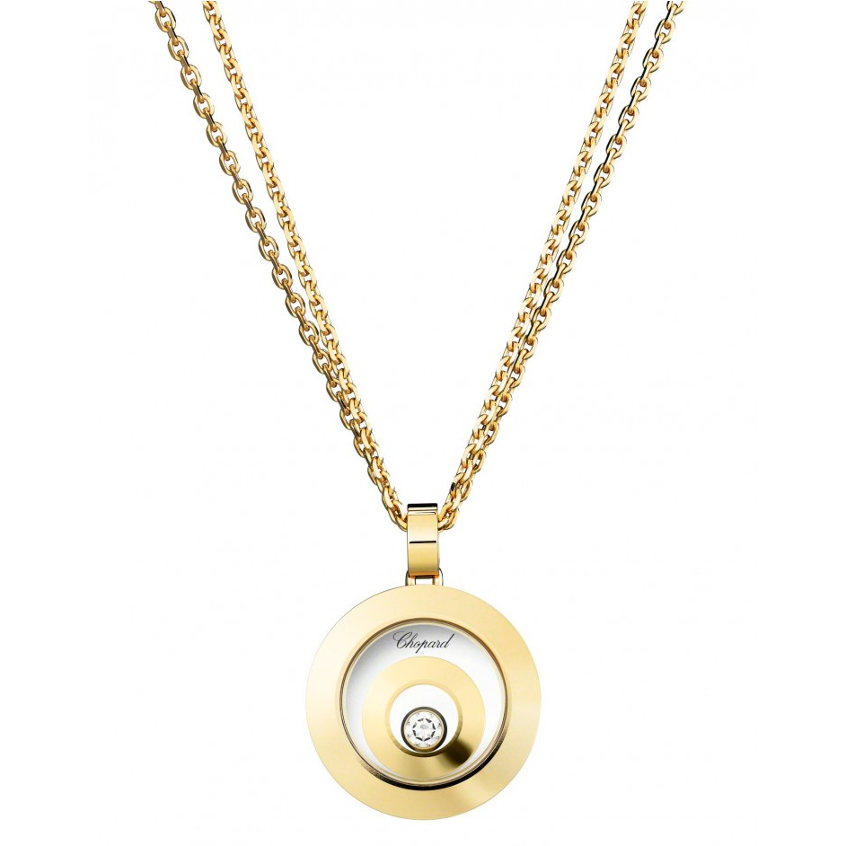 Подвеска Chopard Happy Spirit желтое золото, бриллиант (795405-0001) Подвеска Chopard Happy Spirit желтое золото, бриллиант (795405-0001)