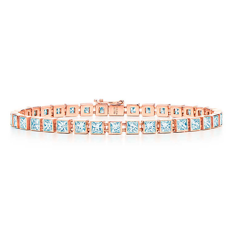 Браслет Tiffany T Diamond Line, рожеве золото, діаманти (33891768) Браслет Tiffany T Diamond Line, рожеве золото, діаманти (33891768)