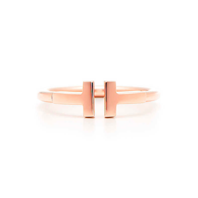 Кільце Tiffany T Wire, рожеве золото (33418876) Кільце Tiffany T Wire, рожеве золото (33418876)