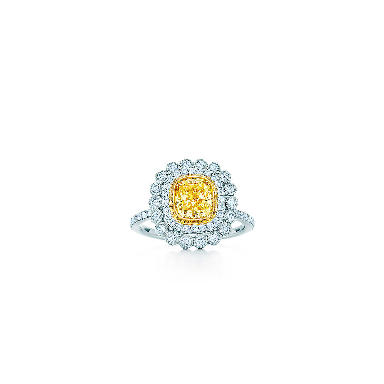 Каблучка Tiffany Yellow Diamonds, платина, жовте золото, діаманти (29755671) Каблучка Tiffany Yellow Diamonds, платина, жовте золото, діаманти (29755671)