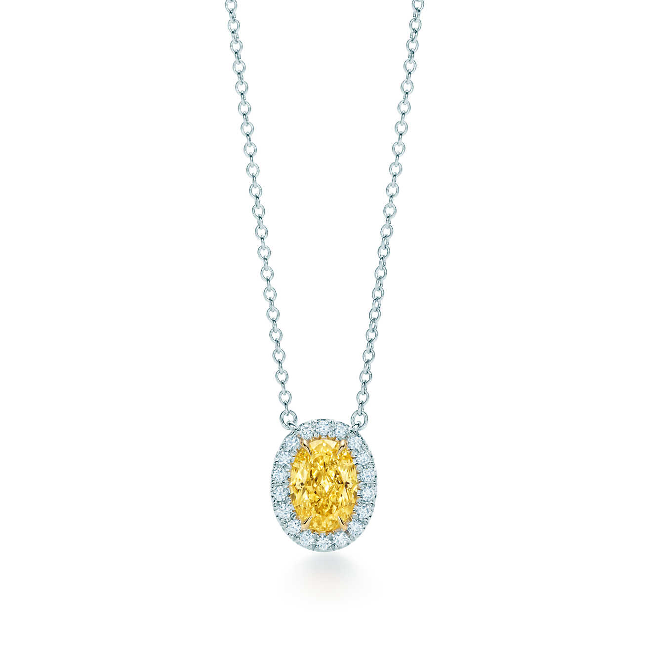 Підвіска Tiffany Yellow Diamonds, платина, жовте золото, діамант (30343646) Підвіска Tiffany Yellow Diamonds, платина, жовте золото, діамант (30343646)