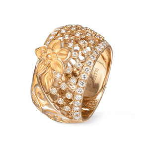 Кольцо Carrera y Carrera Sierpes, желтое золото, бриллианты Кольцо Carrera y Carrera Sierpes, желтое золото, бриллианты