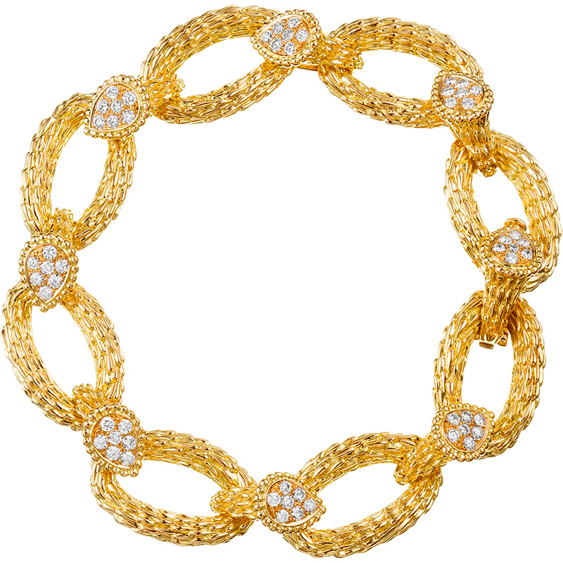 Браслет Boucheron Serpent Boheme, желтое золото, бриллианты Браслет Boucheron Serpent Boheme, желтое золото, бриллианты