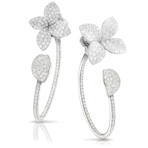 Серьги Pasquale Bruni Petit Garden, белое золото, бриллианты Серьги Pasquale Bruni Petit Garden, белое золото, бриллианты