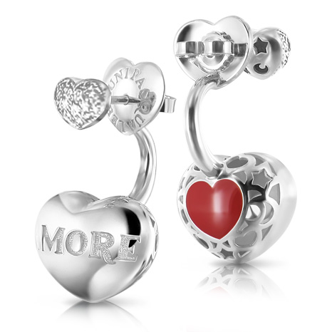 Серьги Pasquale Bruni Amore, белое золото, бриллианты Серьги Pasquale Bruni Amore, белое золото, бриллианты