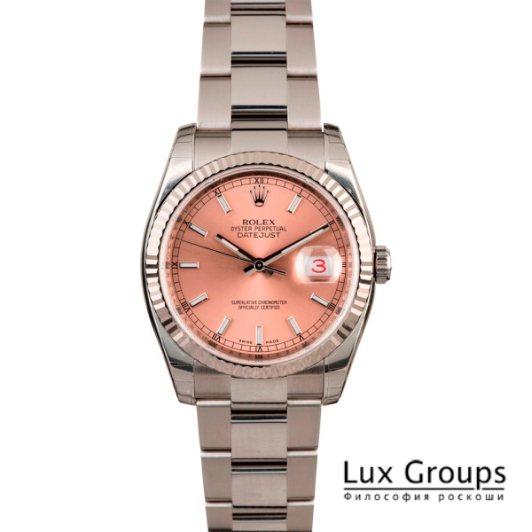 Rolex Datejust Pink Dial 36mm Rolex Datejust Pink Dial 36mm
