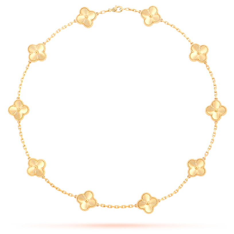 Колье Van Cleef & Arpels Vintage Alhambra Колье Van Cleef & Arpels Vintage Alhambra