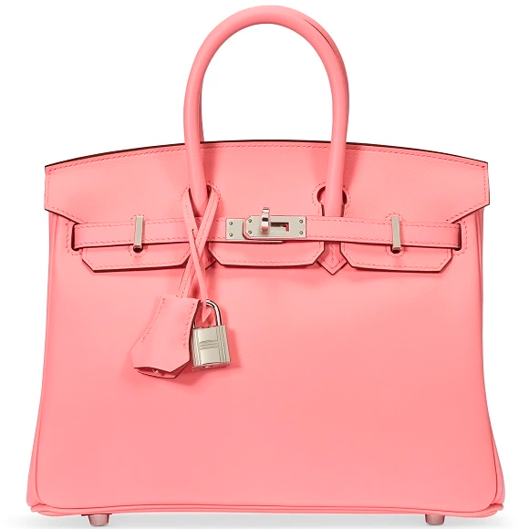 Сумка Hermes BIRKIN 25 VEAU SWIFT ROSE AZALEE PHW Сумка Hermes BIRKIN 25 VEAU SWIFT ROSE AZALEE PHW